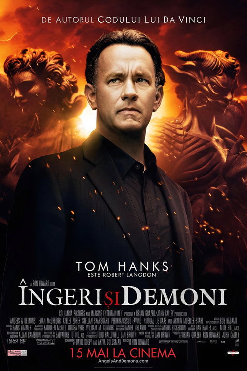 Poster film Îngeri și Demoni