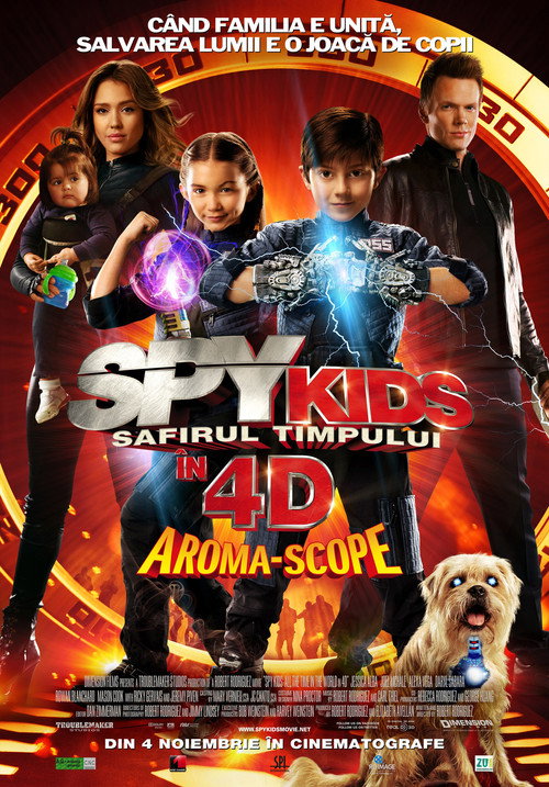 Poster film Copiii spioni: Tot timpul din lume