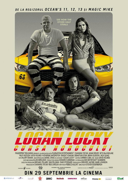 Poster film Logan Lucky: Cursa norocului