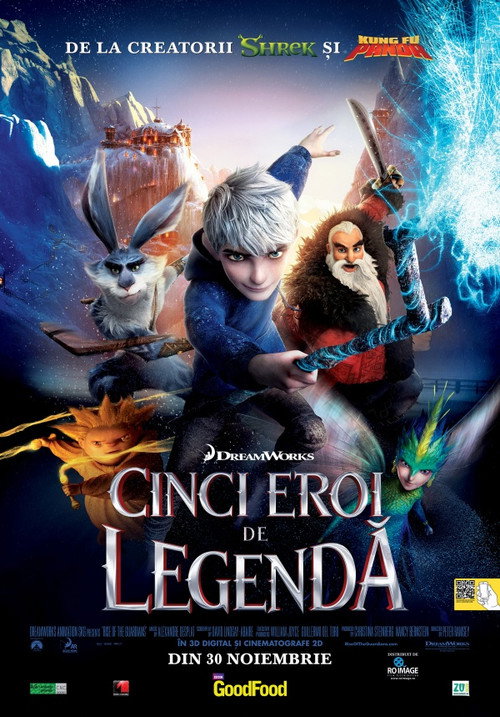 Poster film Cinci eroi de legendă