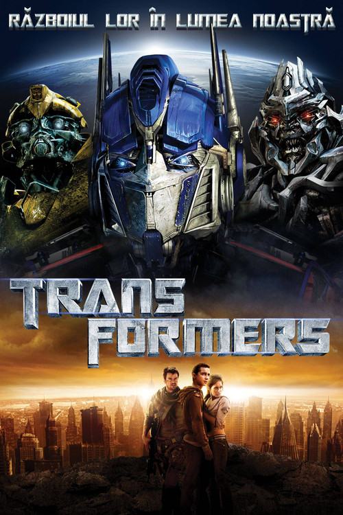 Poster film Transformers - Războiul lor în lumea noastră