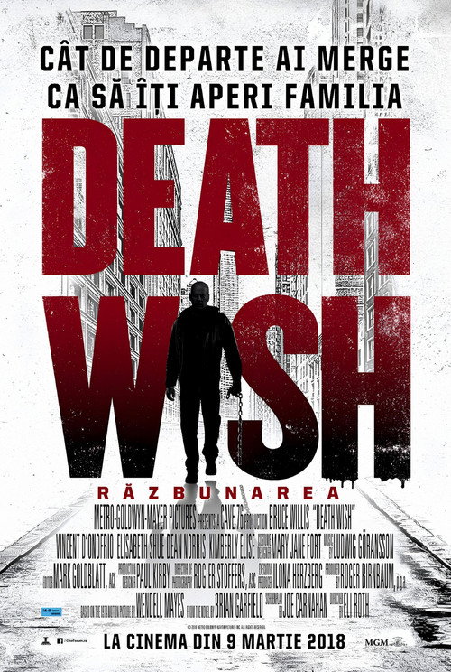 Poster film Death Wish - Răzbunarea