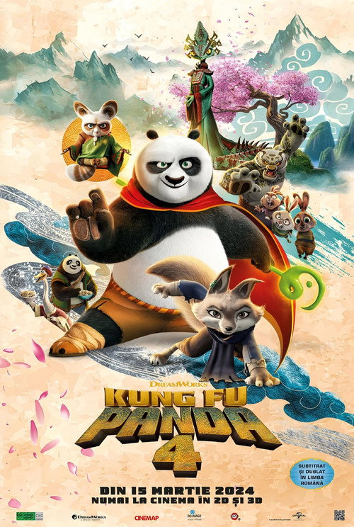 Poster film Kung Fu Panda 4