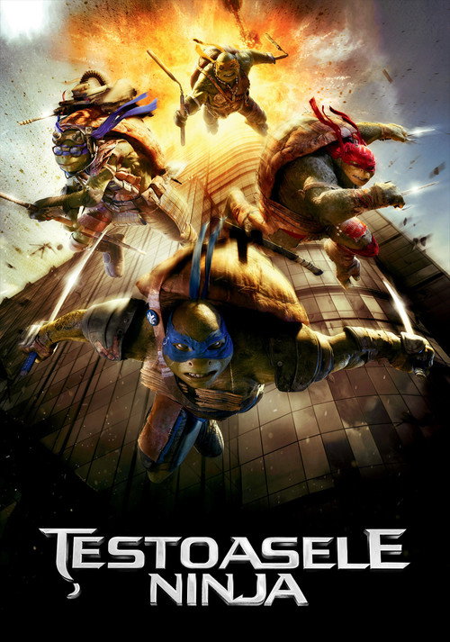 Poster film Țestoasele Ninja