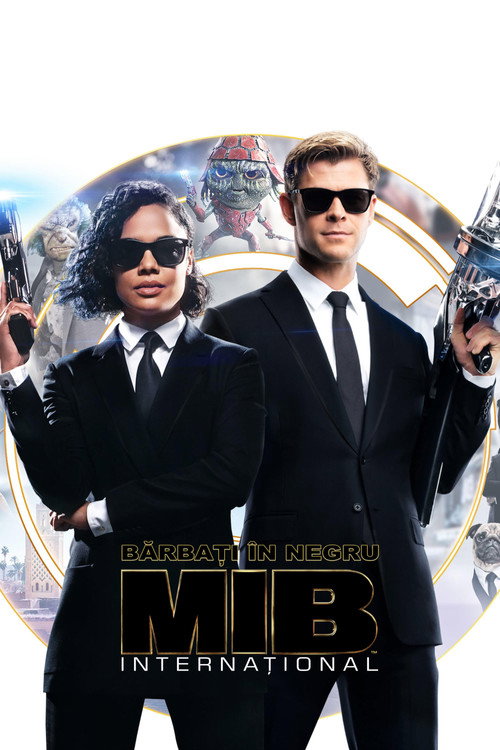 Poster film Bărbați în Negru Internațional