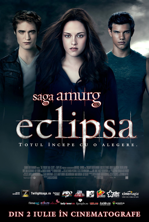Poster film Saga Amurg: Eclipsa