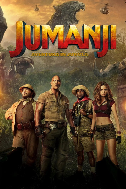 Poster film Jumanji: Aventură în junglă