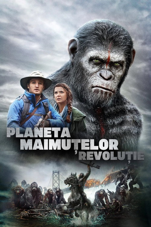 Poster film Planeta Maimuțelor: Revoluție
