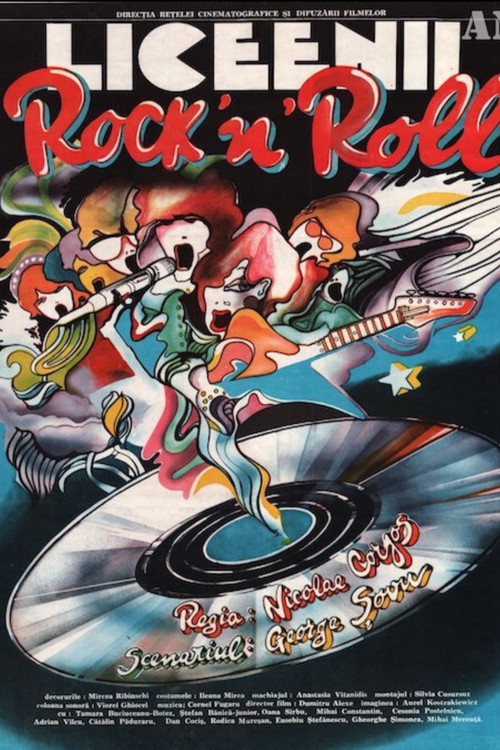 Poster film Liceenii Rock 'n' Roll