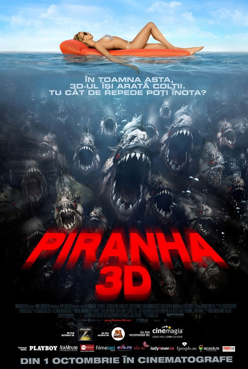 Poster film Piranha 3D