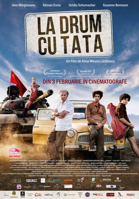 Poster film La drum cu tata