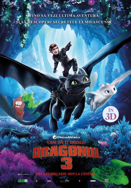 Poster film Cum să-ți dresezi dragonul 3
