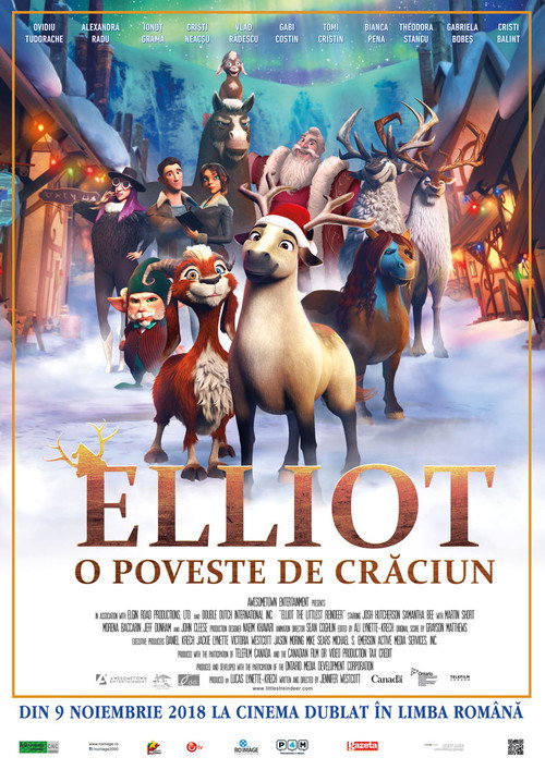 Poster film Elliot: O poveste de Crăciun