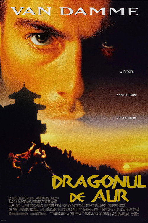 Poster film Dragonul de aur