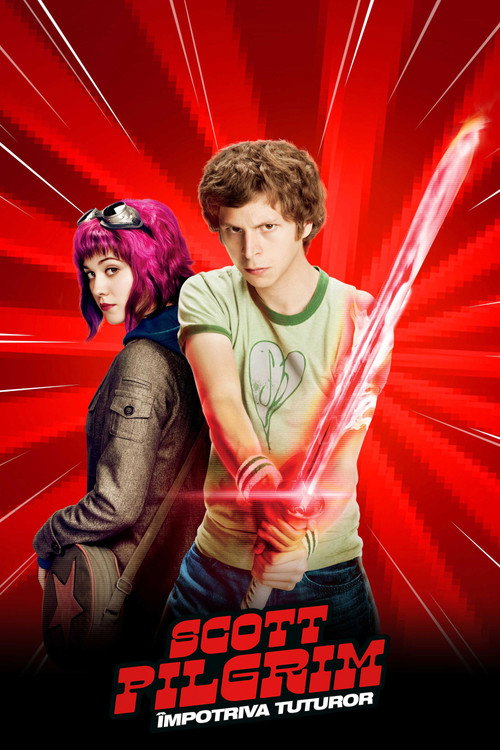 Poster film Scott Pilgrim împotriva tuturor