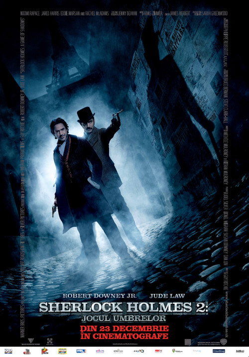 Poster film Sherlock Holmes: Jocul umbrelor