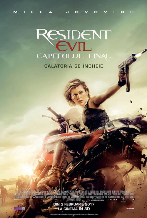 Poster film Resident Evil: Capitolul final