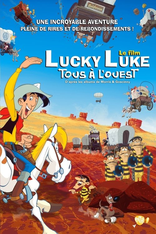 Poster film Lucky Luke - Go West