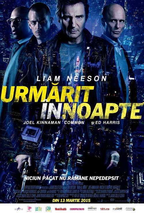 Poster film Urmărit în noapte