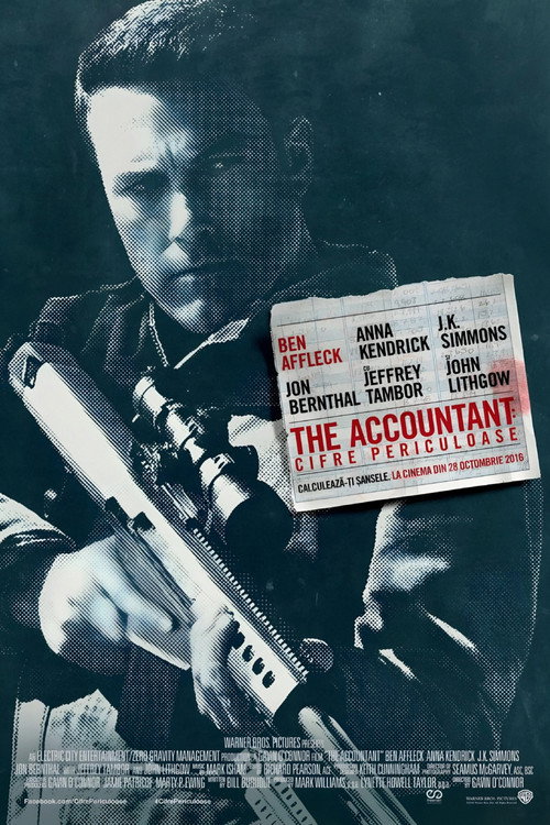 Poster film The Accountant: Cifre periculoase