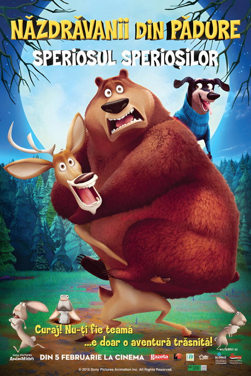 Poster film Năzdrăvanii din pădure. Speriosul sperioșilor