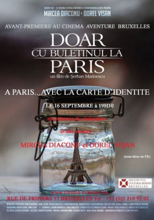 Poster film Doar cu buletinul la Paris