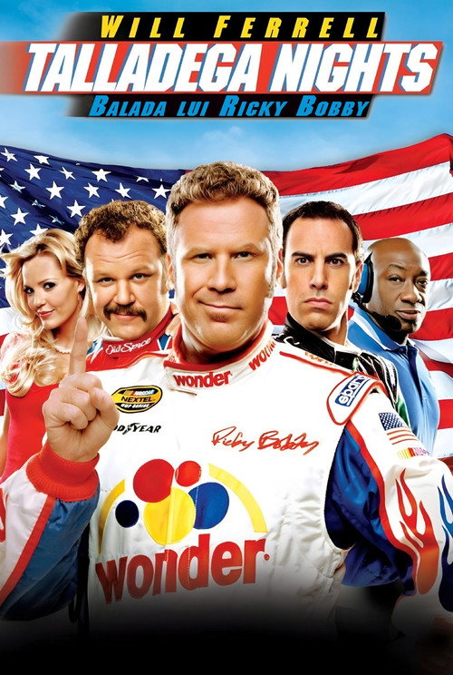 Poster film Talladega Nights: Balada lui Ricky Bobby