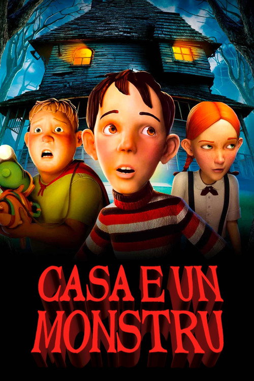Poster film Monster House - Casa e un Monstru