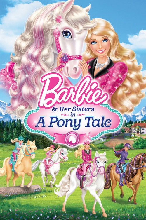 Poster film Barbie şi surorile ei într-o poveste cu ponei