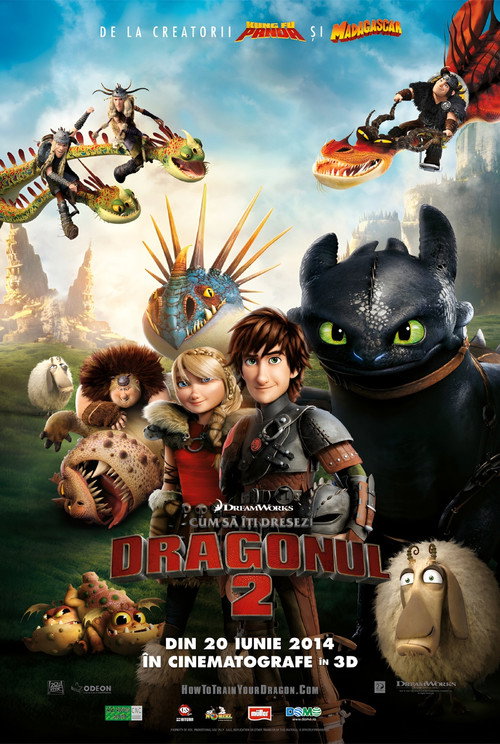 Poster film Cum să îți dresezi dragonul 2