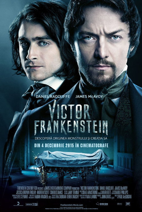Poster film Victor Frankenstein
