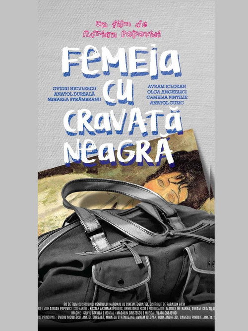Poster film Femeia cu cravată neagră