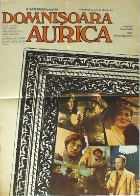 Poster film Domnișoara Aurica
